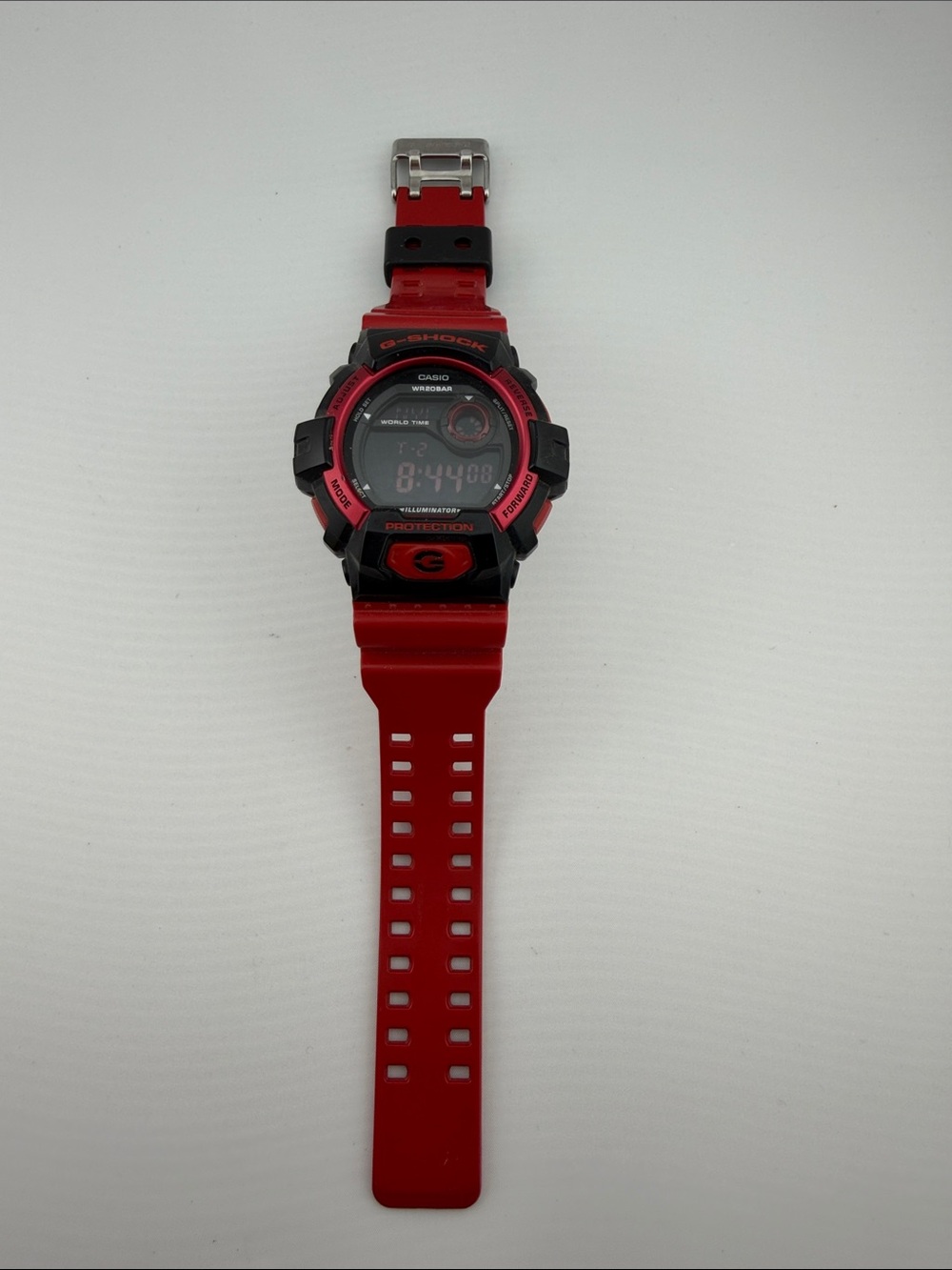 Casio G-Shock Red and Black Digital Sports Watch
